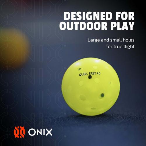 ONIX Dura Fast Pickleballs - 4 Pack - Primary Image