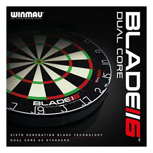 Winmau Blade 6 Dual Core Bristle Dartboard - Primary Image