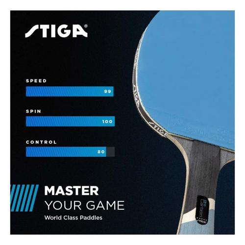 STIGA Blue Pro Carbon Table Tennis Paddle - Primary Image