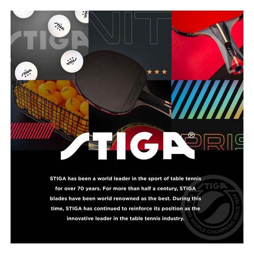 STIGA Blue Pro Carbon Table Tennis Paddle - Primary Image