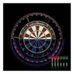Accudart Nighthawk 2in1 LED/Blacklight Bristle Dartboard - Thumbnail 1 of 8