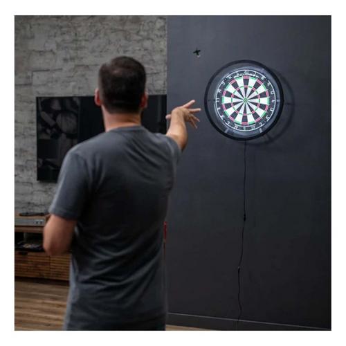 Accudart Nighthawk 2in1 LED/Blacklight Bristle Dartboard - Primary Image