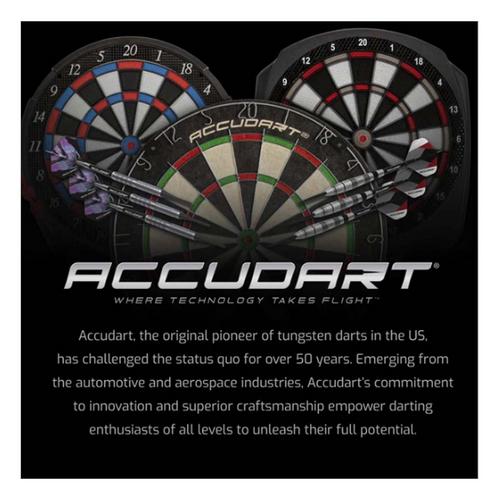 Accudart Nighthawk 2in1 LED/Blacklight Bristle Dartboard - Primary Image