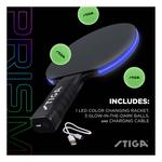STIGA Prism LED Table Tennis Paddle Set - Thumbnail 5 of 6