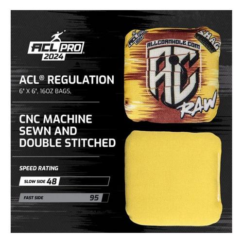 ACL Pro Shag Contrast Cornhole Bags - Primary Image