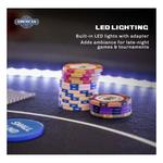 American Legend 84" Oval LED Casino Table - Thumbnail 3 of 8