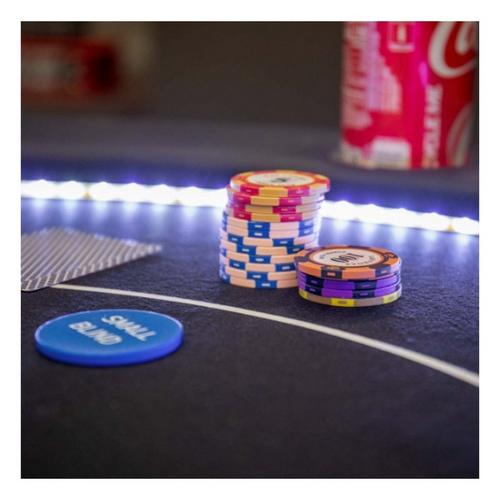 American Legend 84" Oval LED Casino Table - Primary Image