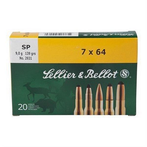 SELLIER & BELLOT 180 Gr SP Rifle Ammunition