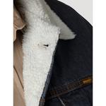 Men's Wrangler Western Style Sherpa Lined Denim Jacket - Thumbnail 3 of 5