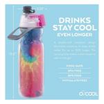 O2Cool Assorted Insulated 20oz Mist 'N Sip Bottle - Thumbnail 2 of 4