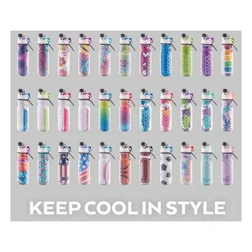O2Cool Assorted Insulated 20oz Mist 'N Sip Bottle - Primary Image
