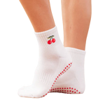 SOULS Very Cherry Grip Quarter Socks - Thumbnail 1 of 3