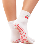 SOULS Very Cherry Grip Quarter Socks - Thumbnail 2 of 3