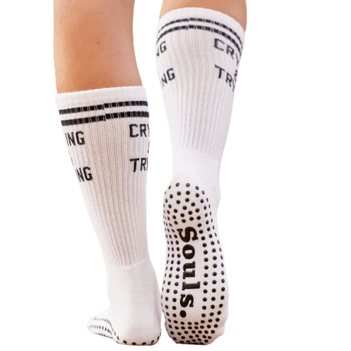 SOULS Crying and Trying Ankle Socks - Primary Image