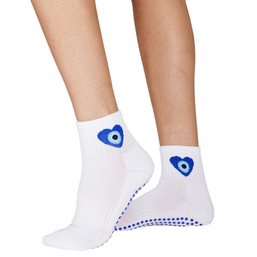 SOULS Evil Eye Quarter Socks - Primary Image