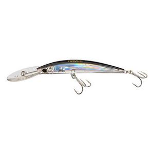 Silver Black - Yo-Zuri Crystal 3D Minnow Deep Diver Crankbait