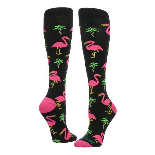 TCK Krazisox Flamingo Knee High Soccer Socks - Primary Image
