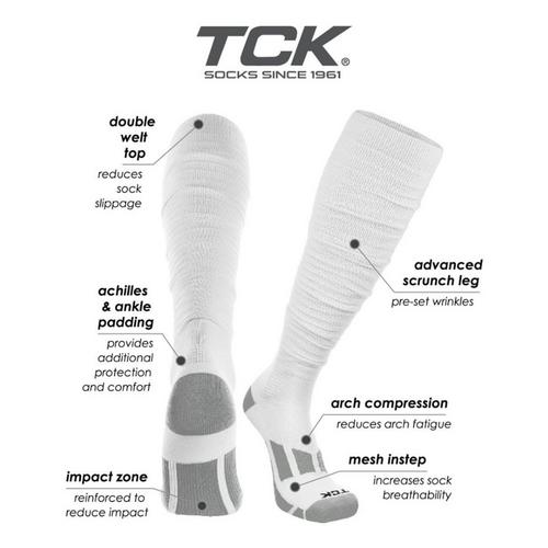 TCK Scrunch Crew Football Socks - Primary Image