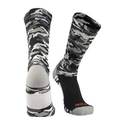 Men's TCK Woodland Camo Crew Soccer Socks - Primary Image