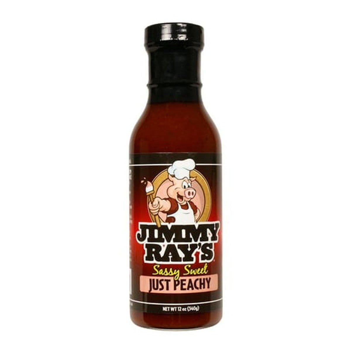Jimmy Ray's BBQ Sassy Sweet Just Peachy BBQ Sauce - Jimmy Ray's BBQ
