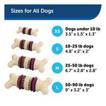 Busy Buddy Treat Holding Bristle Bone - Thumbnail 3 of 4