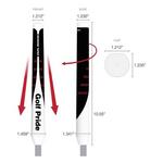 Golf Pride Reverse Taper Round Putter Grip - Thumbnail 5 of 8