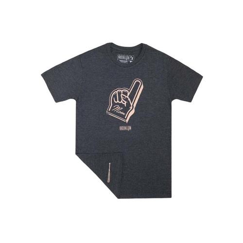 Women's Baseballism Number One Mom Softball T-Shirt - Primary Image