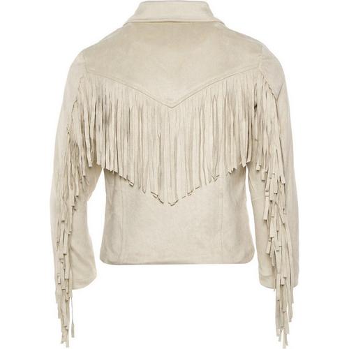 Girls' Fornia Fringe Moto Jacket - Primary Image