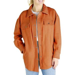 Women's Fornia Jacquard Boyfriend Shirt Jacket