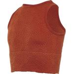 Girls' Fornia High Neck Floral Jacquard Tank Top - Thumbnail 2 of 3