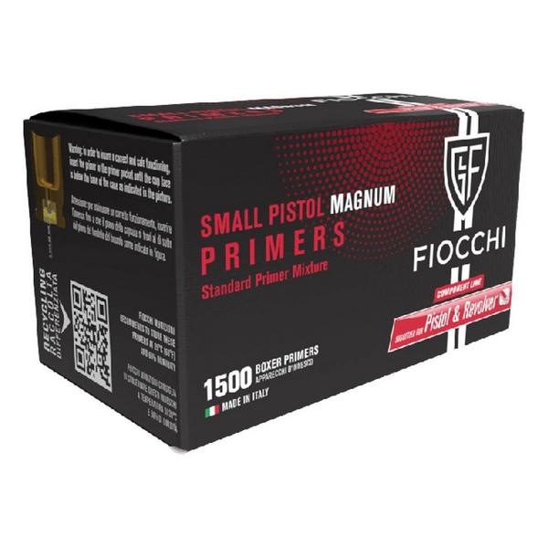 FIOCCHI Standard Small Pistol Magnum  Primer Brick 1500 ct.