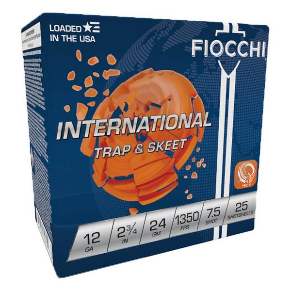 FIOCCHI International Trap & Skeet 12 Gauge Shotshells