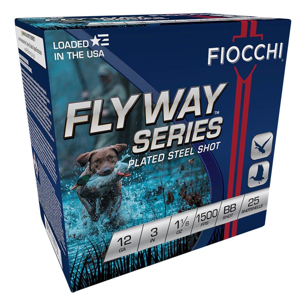 Fiocchi Flyway Series 12 Gauge Shotshells 25 Round Box