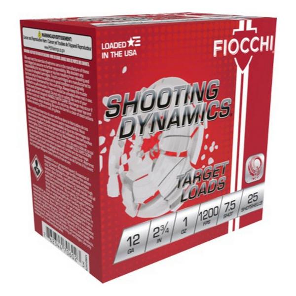 FIOCCHI Shooting Dynamics Target Loads 12 Gauge Shotshells