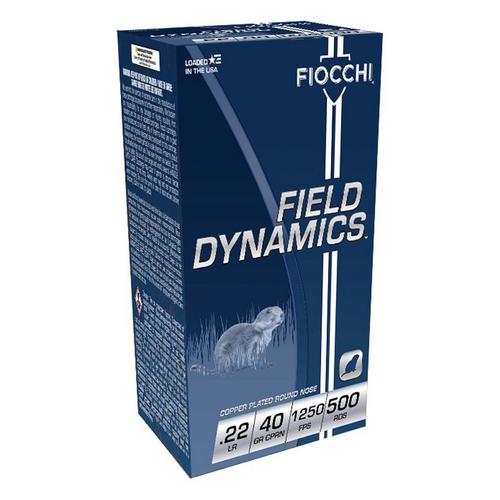 Fiocchi Field Dynamics 22 Long Rifle Rimfire Ammunition 50 Round Box - Primary Image