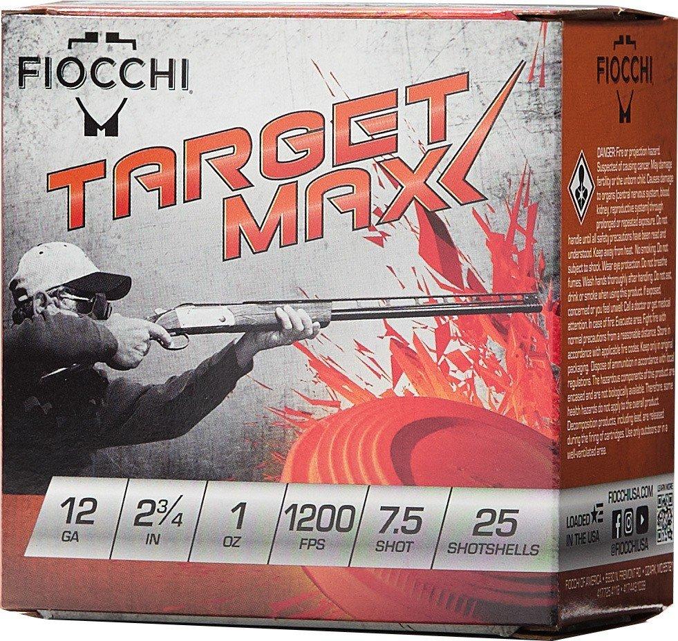 Fiocchi Scheels Exclusive Heavy Target Max Case 12 Gauge Shotshells 250 Round Box - Fiocchi Ammo