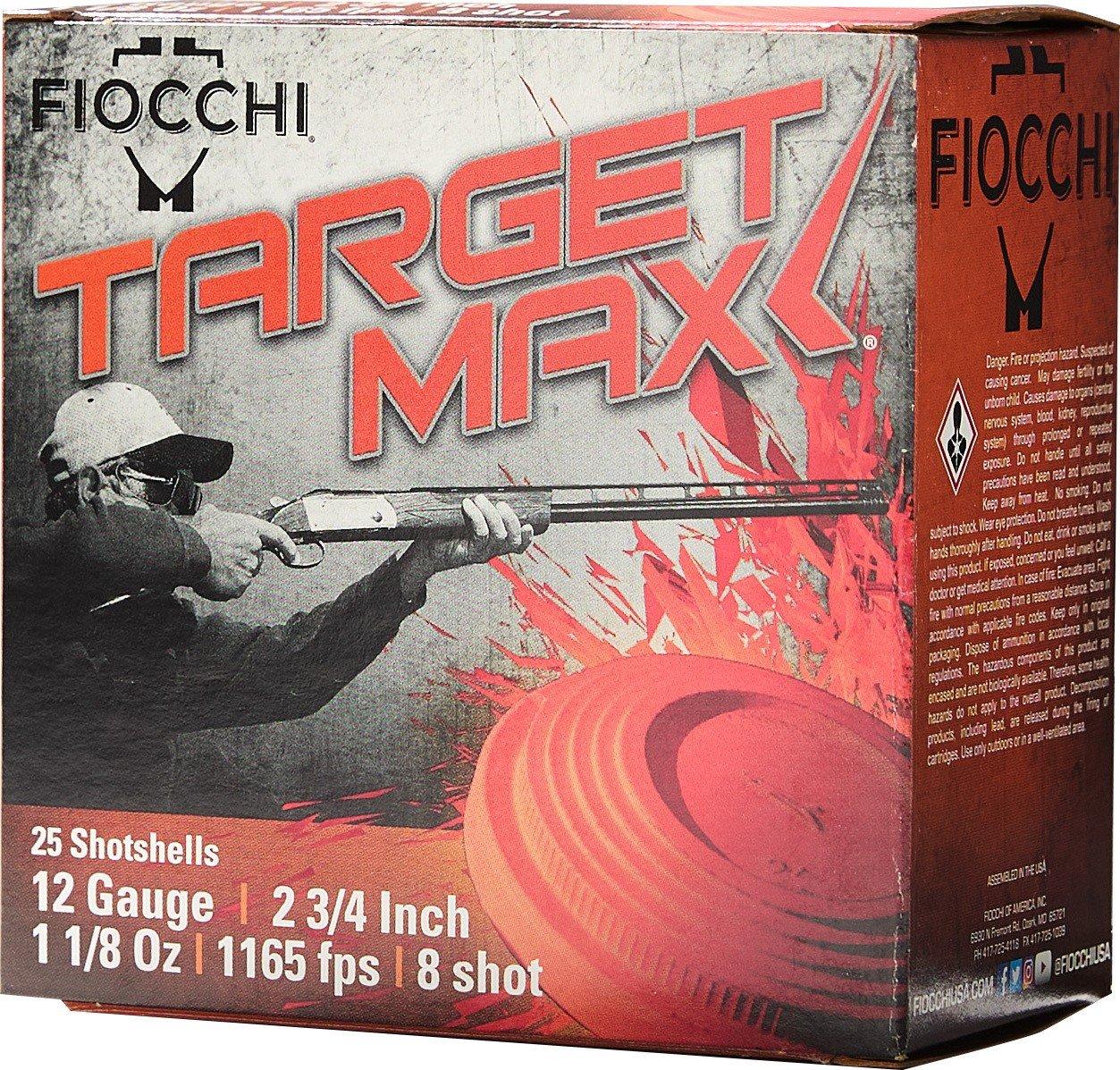 Fiocchi Scheels Exclusive Light Target Max 12 Gauge Shotshells 25 Round Box - Fiocchi