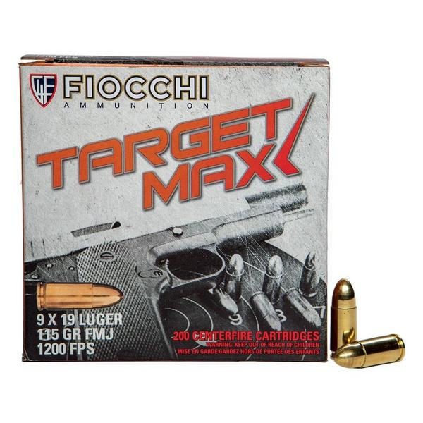 FIOCCHI Target Max SCHEELS Exclusive Handgun Ammunition