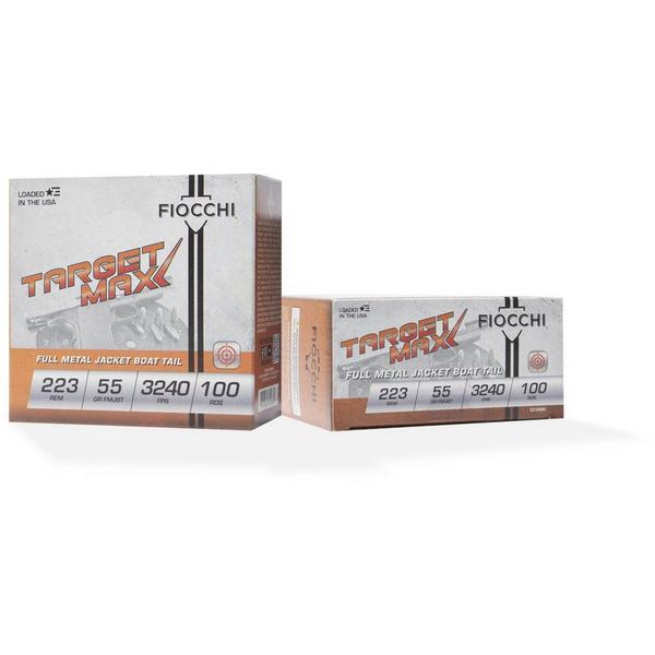 FIOCCHI Target Max FMJBT SCHEELS Exclusive Rifle Ammunition