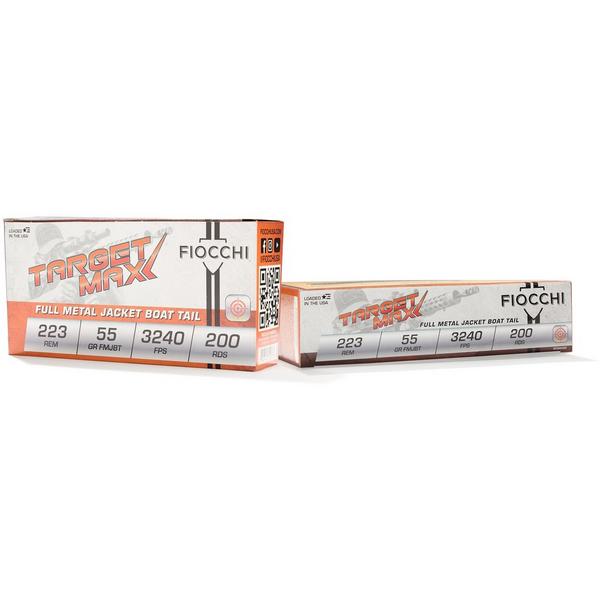 Fiocchi Target Max FMJBT SCHEELS Exclusive Rifle Ammunition