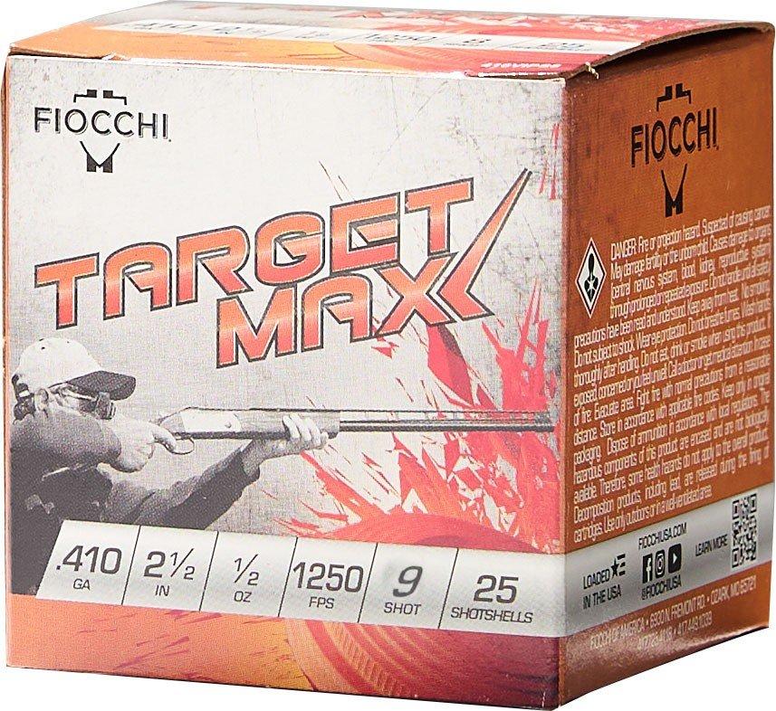 Fiocchi Scheels Exclusive Target Max .410 Bore Shotshells 25 Round Box - Fiocchi