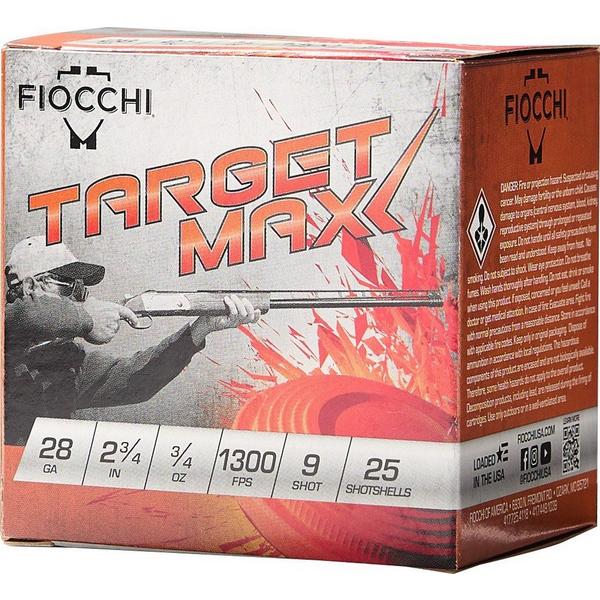 FIOCCHI Scheels Exclusive Target Max 28 Gauge Shotshells