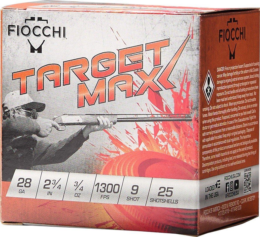 Fiocchi Scheels Exclusive Target Max 28 Gauge Shotshells 25 Round Box - Fiocchi