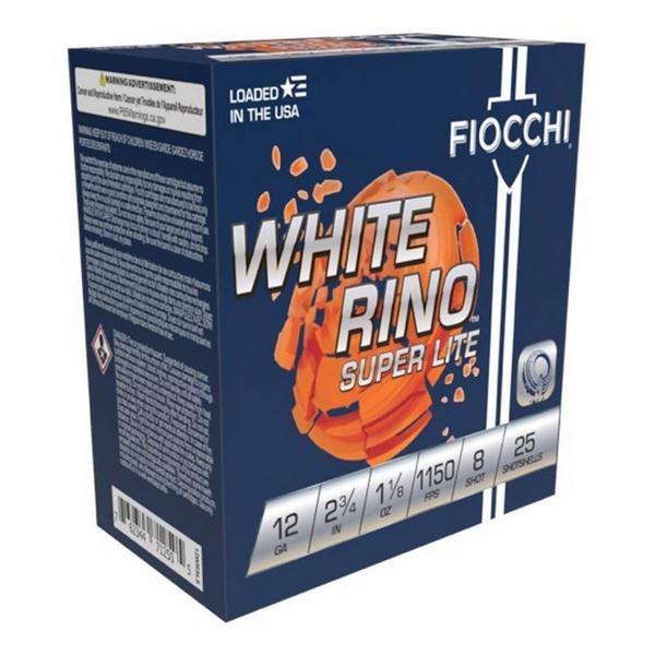 FIOCCHI White Rhino Super Lite Target Loads Shotshells