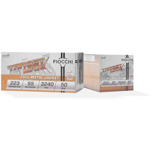 Fiocchi Target Max FMJBT SCHEELS Exclusive 223 Remington Rifle