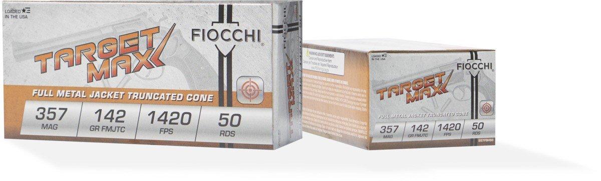 Fiocchi Target Max SCHEELS Exclusive FMJ 10mm Auto Handgun Ammunition 50 Round Box - Fiocchi