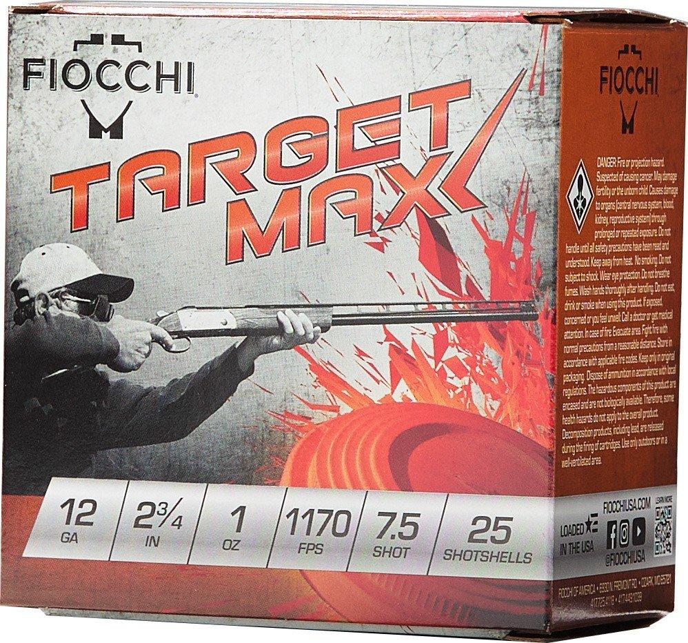 Fiocchi Scheels Exclusive Light Target Max 12 Gauge Shotshells 25 Round Box - Fiocchi