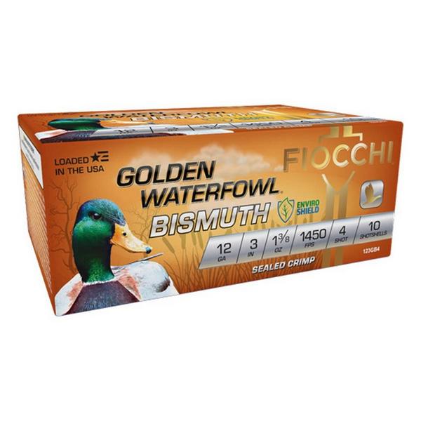 FIOCCHI Golden Waterfowl Bismuth Shotshells