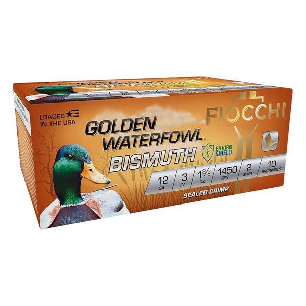 Fiocchi Golden Waterfowl Bismuth Shotshells