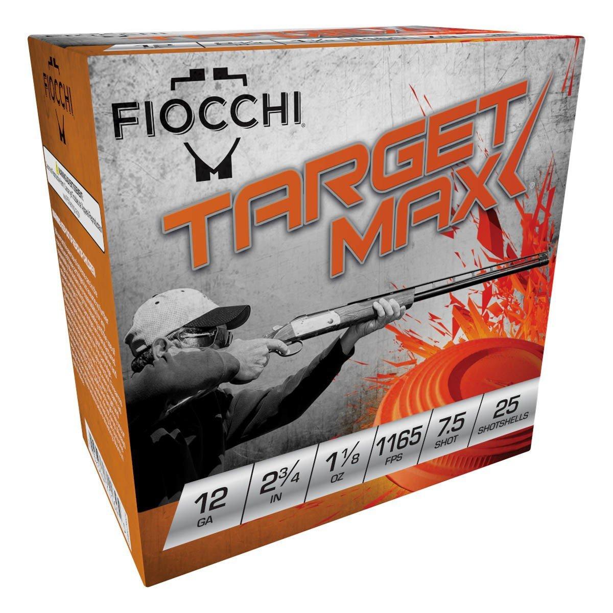 Fiocchi Scheels Exclusive Light Target Max Case 12 Gauge Shotshells 250 Round Box - Fiocchi Ammo
